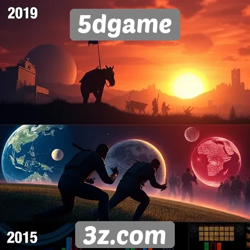 Evolução gráfica dos jogos no 5dgame
